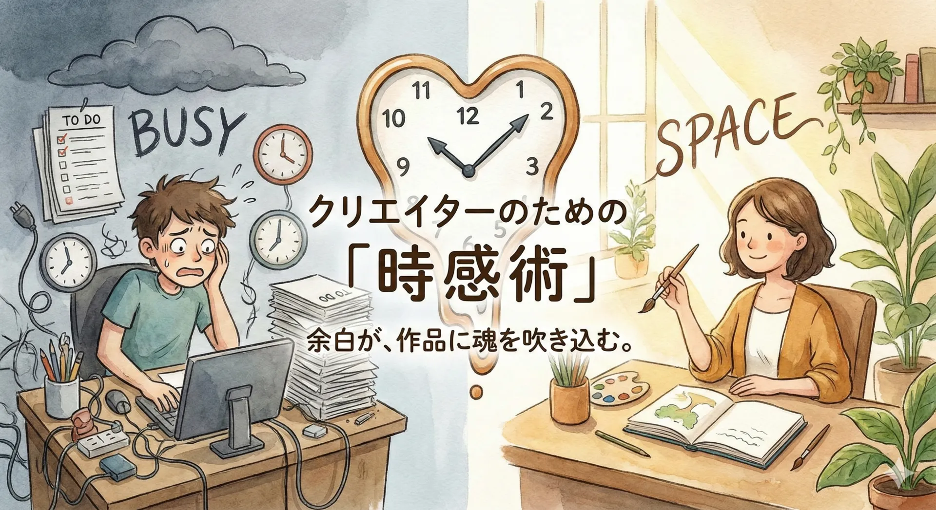 「時間がない」と嘆くクリエイターへ。 あなたの作品に魂を込めるための「余白」の作り方