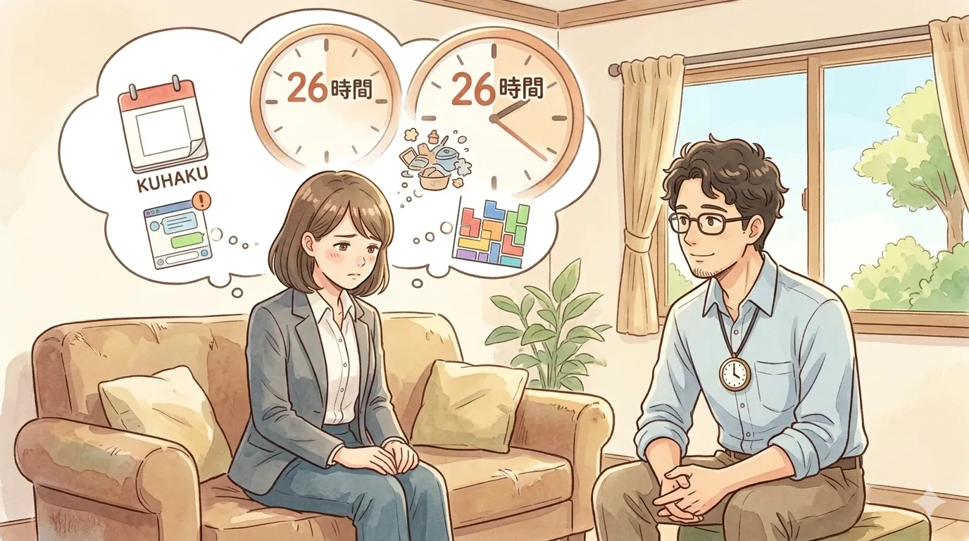 スケジュールの空白が怖いあなたへ