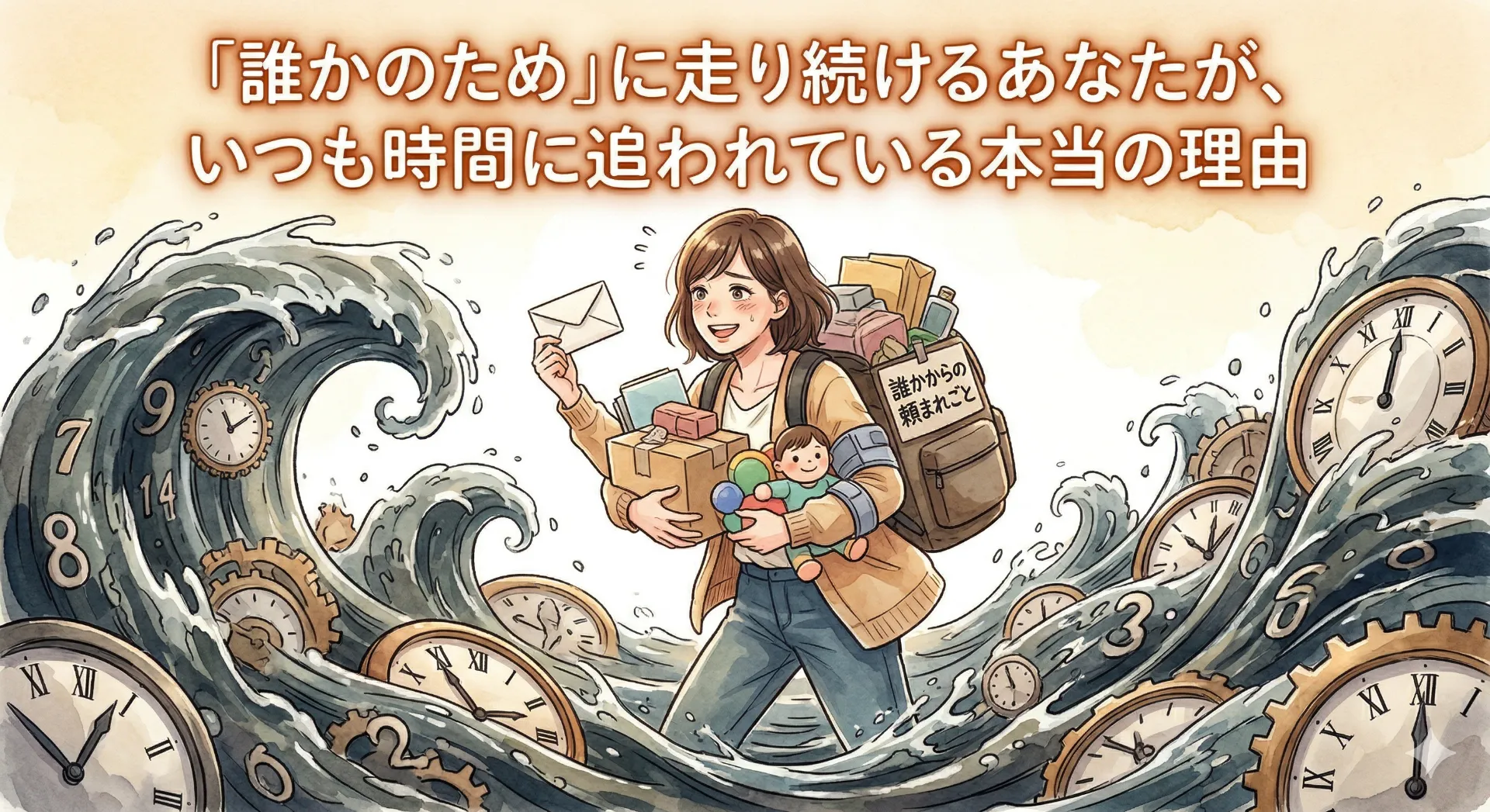 「誰かのため」に走るあなたが、時間に追われている本当の理由