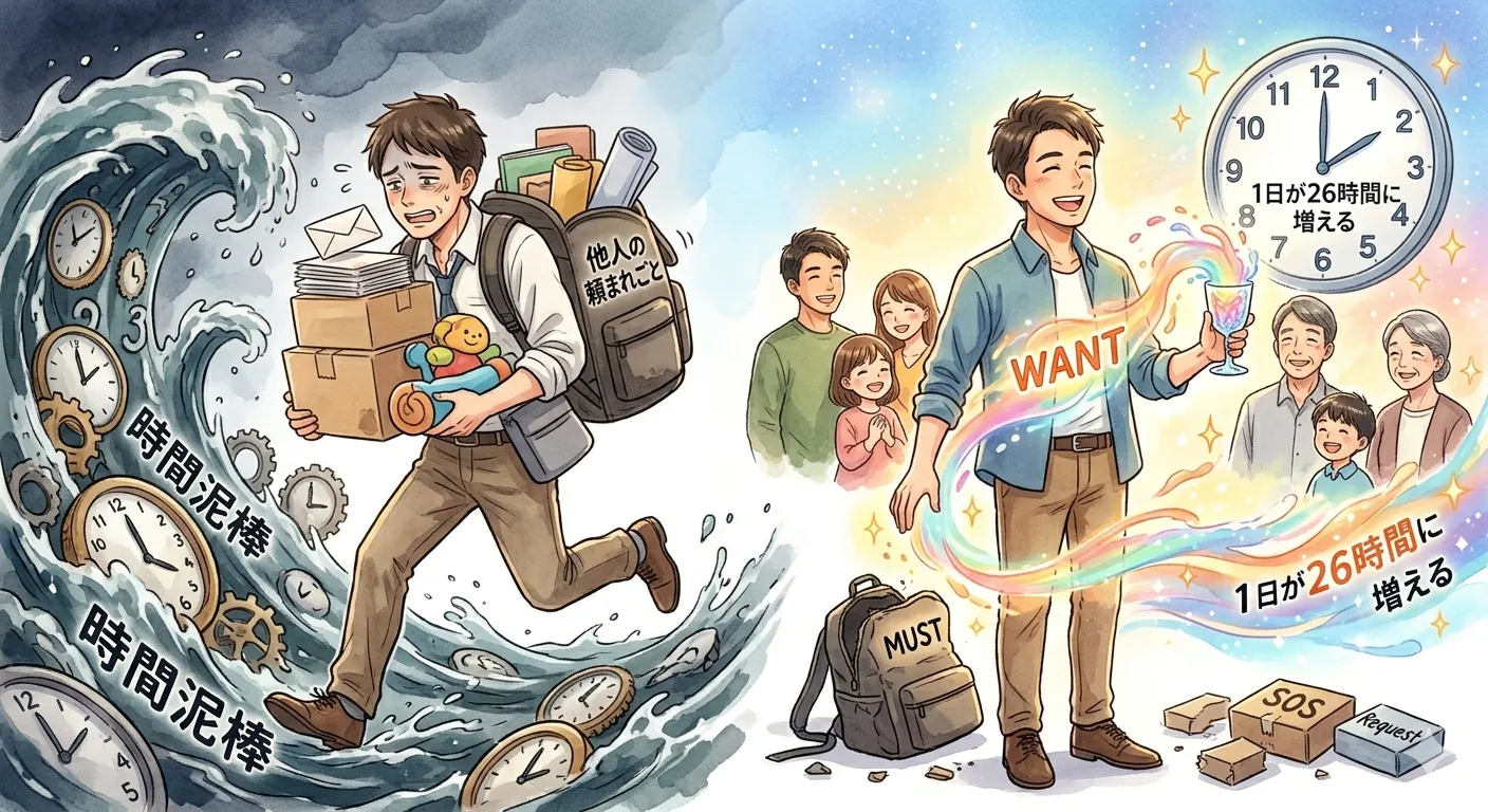 忙しい毎日の先に、本当のゆとりは待っているのか？